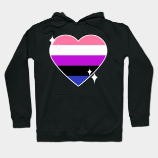 Kawaii Pride Collection - Genderfluid Hoodie